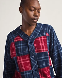 OTW Blocked Flannel Shirt