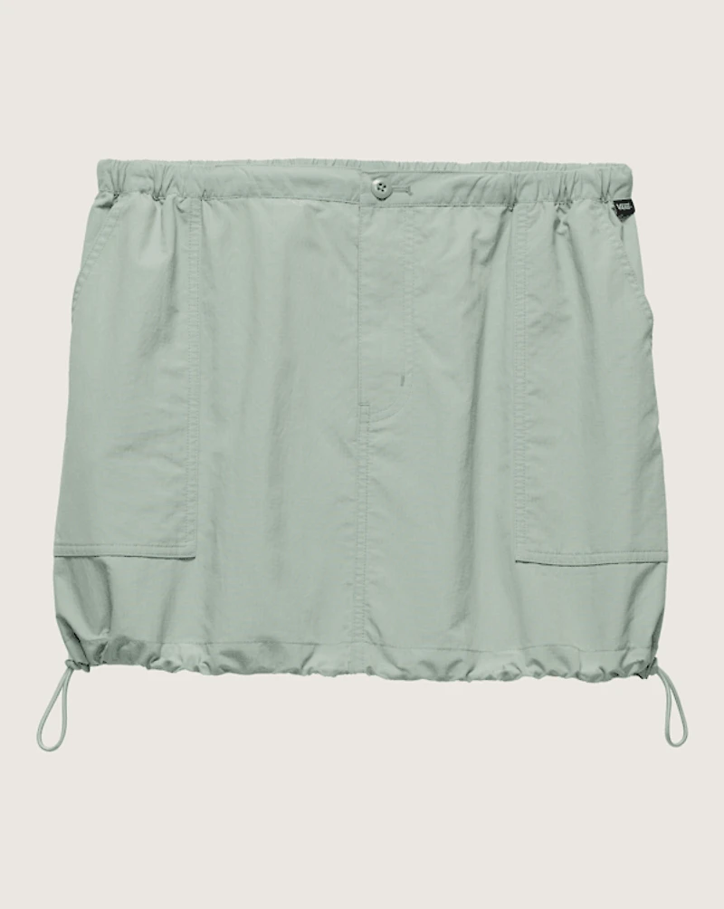 Riley Nylon Mini Skirt