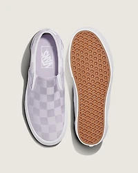 Classic Slip-On Stackform Checkerboard Shoe