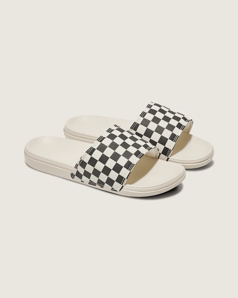 La Costa Checkerboard Slide-On Sandal