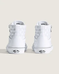 Little Kids SK8-Hi Side Zip Checkerboard Shoe