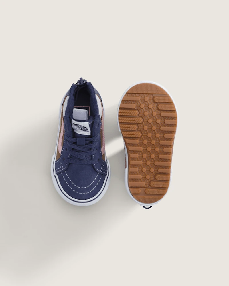 Toddler Sk8-Hi Zip Water Resistant Shoe