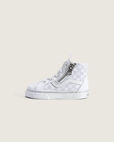 Toddler SK8-Hi Side Zip Checkerboard Shoe