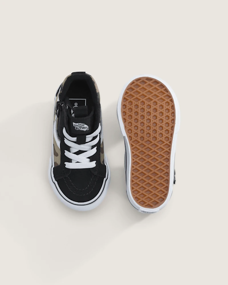 Toddler Sk8-Hi Side Zip Shoe