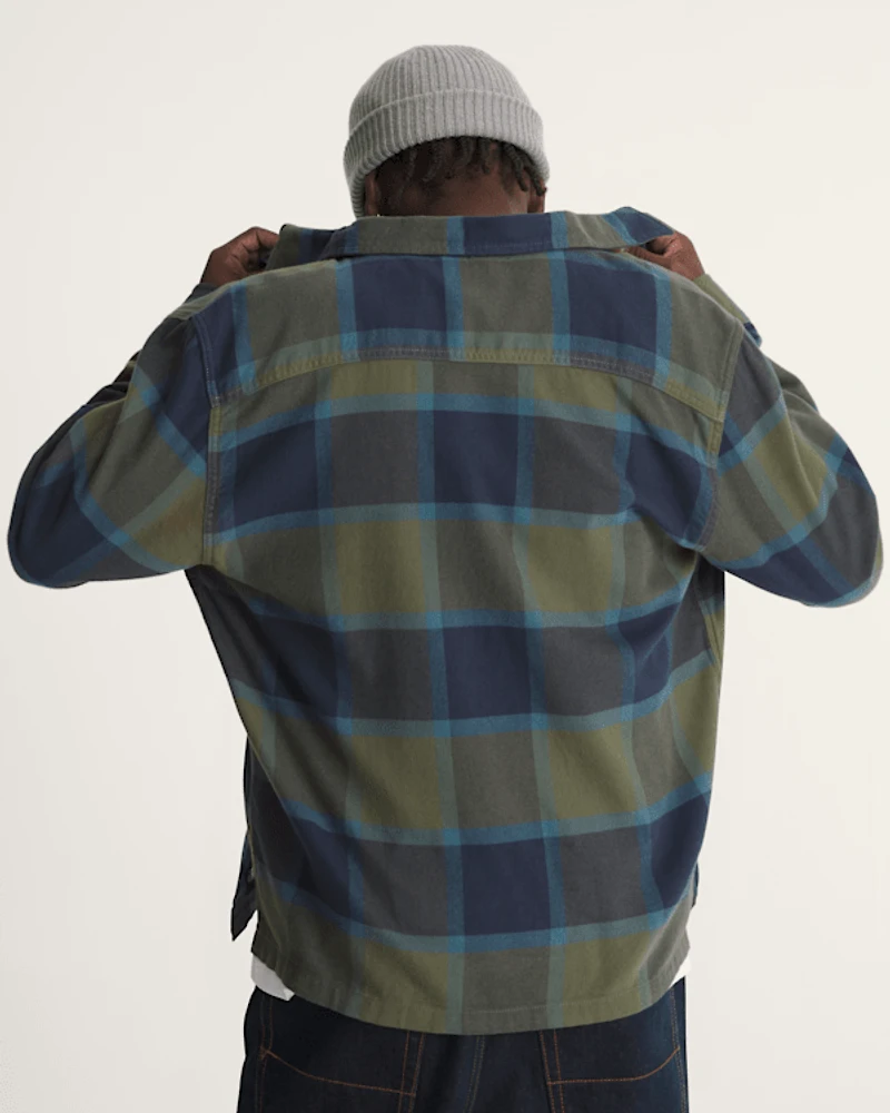 Larkspur Plaid Flannel Shirt