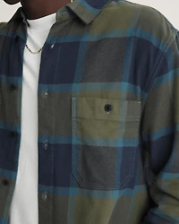 Larkspur Plaid Flannel Shirt