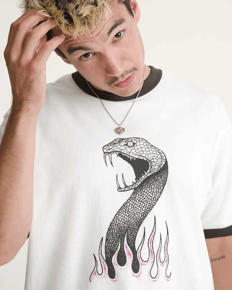 Skate Mike G Snake Flame Ringer