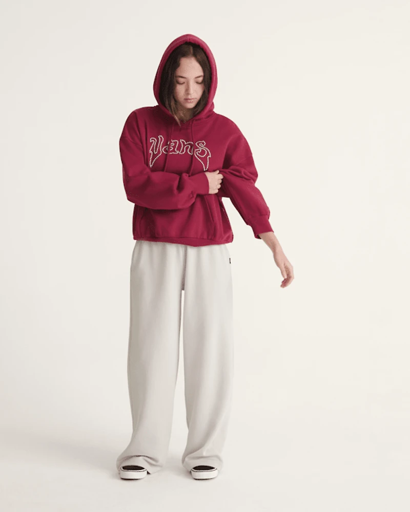 Pearls Logo Retro Pullover Hoodie