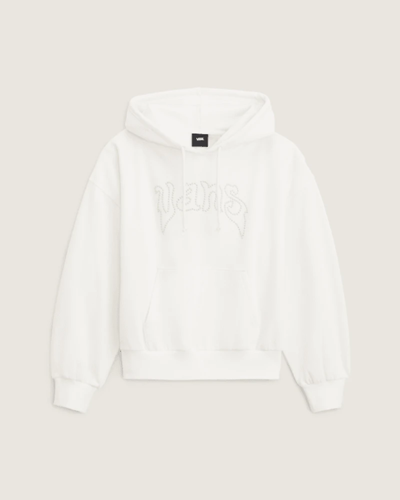 Pearls Logo Retro Pullover Sweatshirt