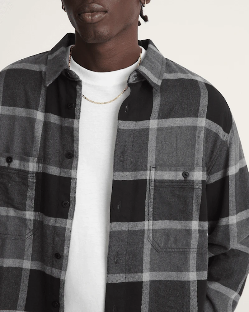 Larkspur Plaid Flannel Shirt