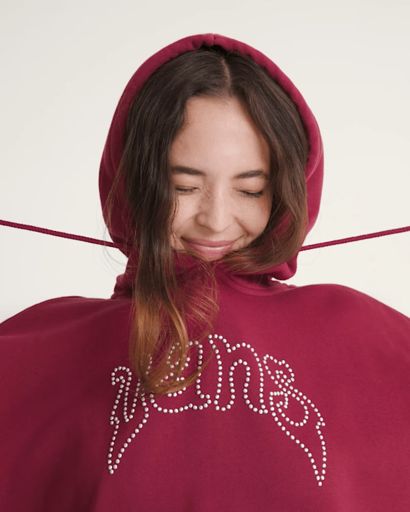 Pearls Logo Retro Pullover Hoodie