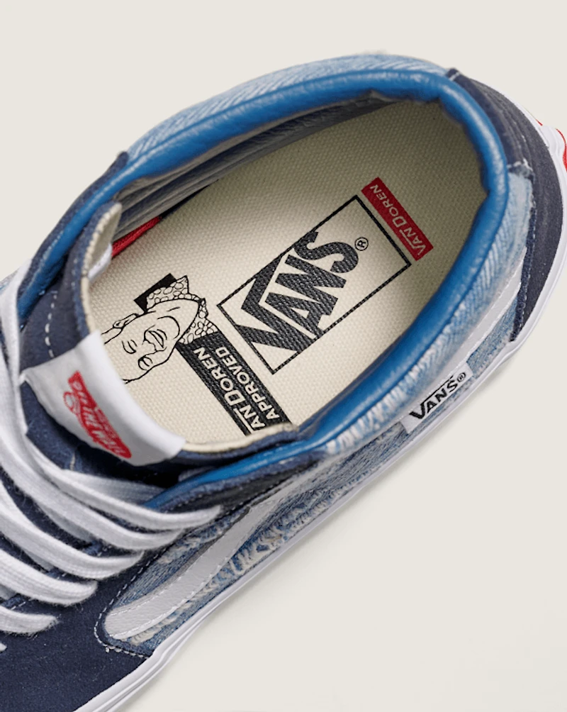 Van Doren Approved Skate SK8-Hi Denim Shoe