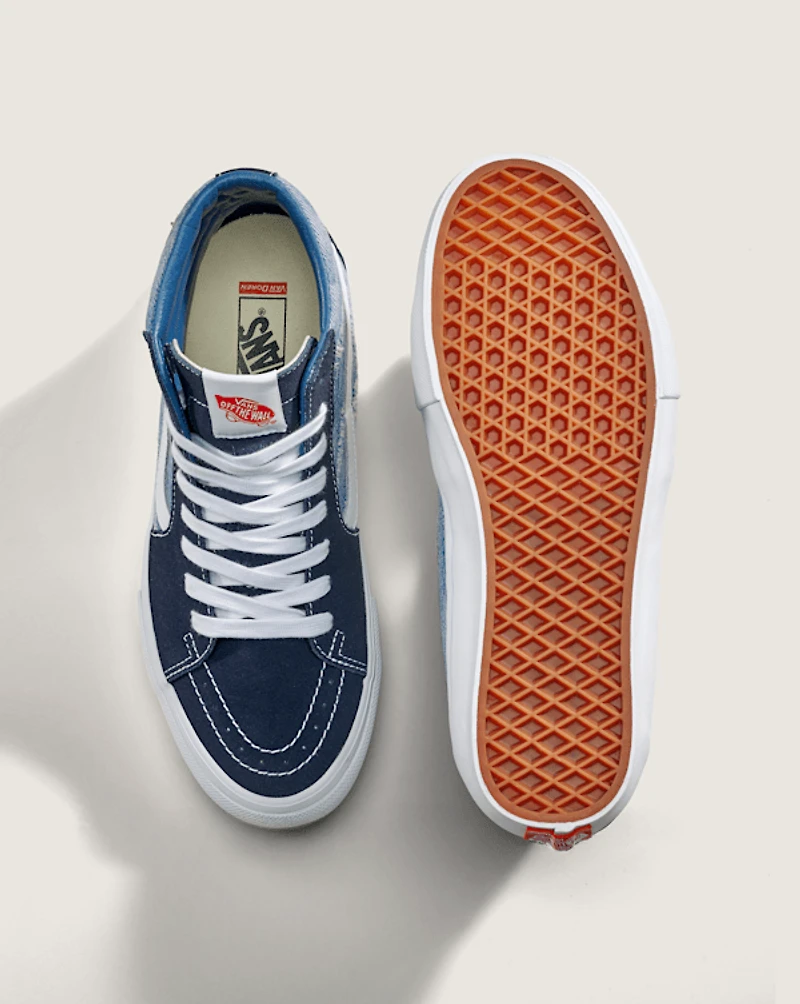 Van Doren Approved Skate SK8-Hi Denim Shoe