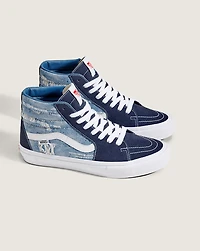 Van Doren Approved Skate SK8-Hi Denim Shoe