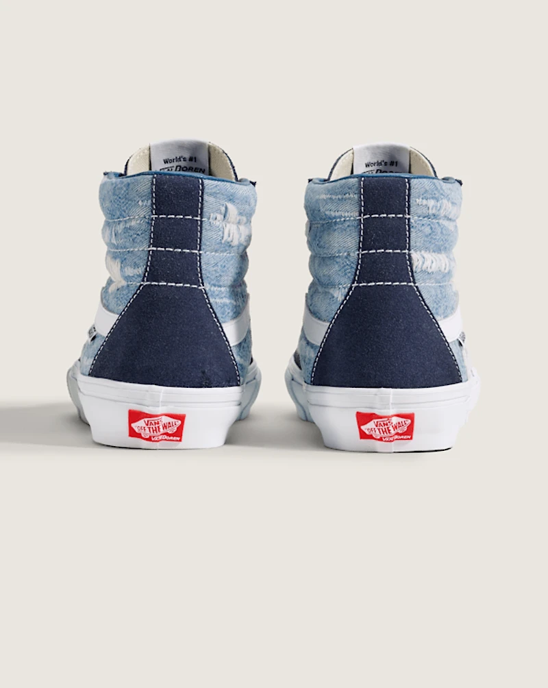 Van Doren Approved Skate SK8-Hi Denim Shoe