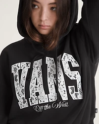 Laced Up Retro Pullover Hoodie