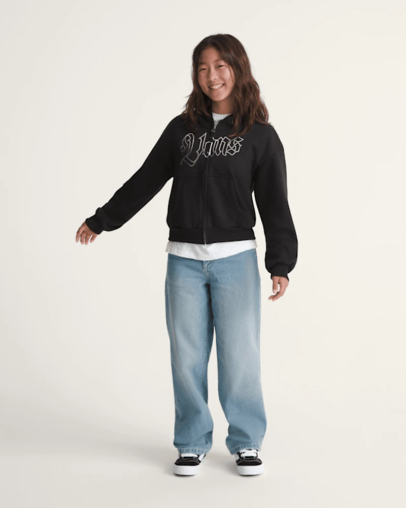 Big Kids Shining Zip Hoodie