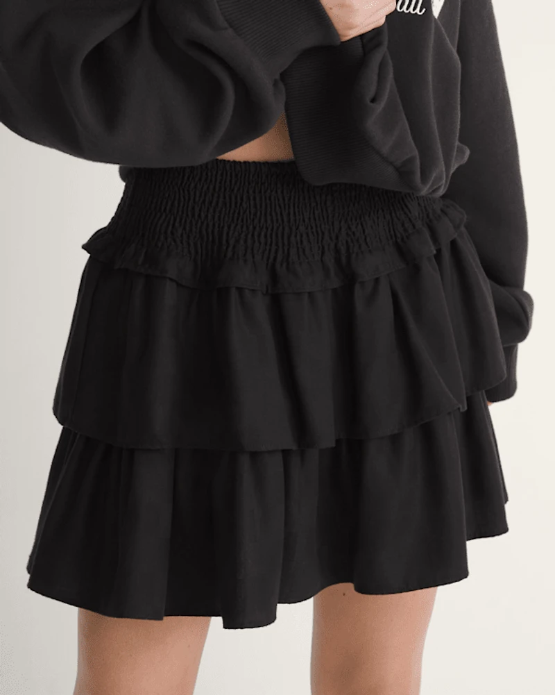 Ava Tiered Mini Skirt