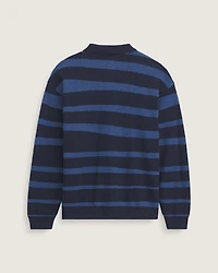 Davis Stripe Polo Sweater