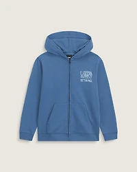 Kids Rippled Zip Hoodie