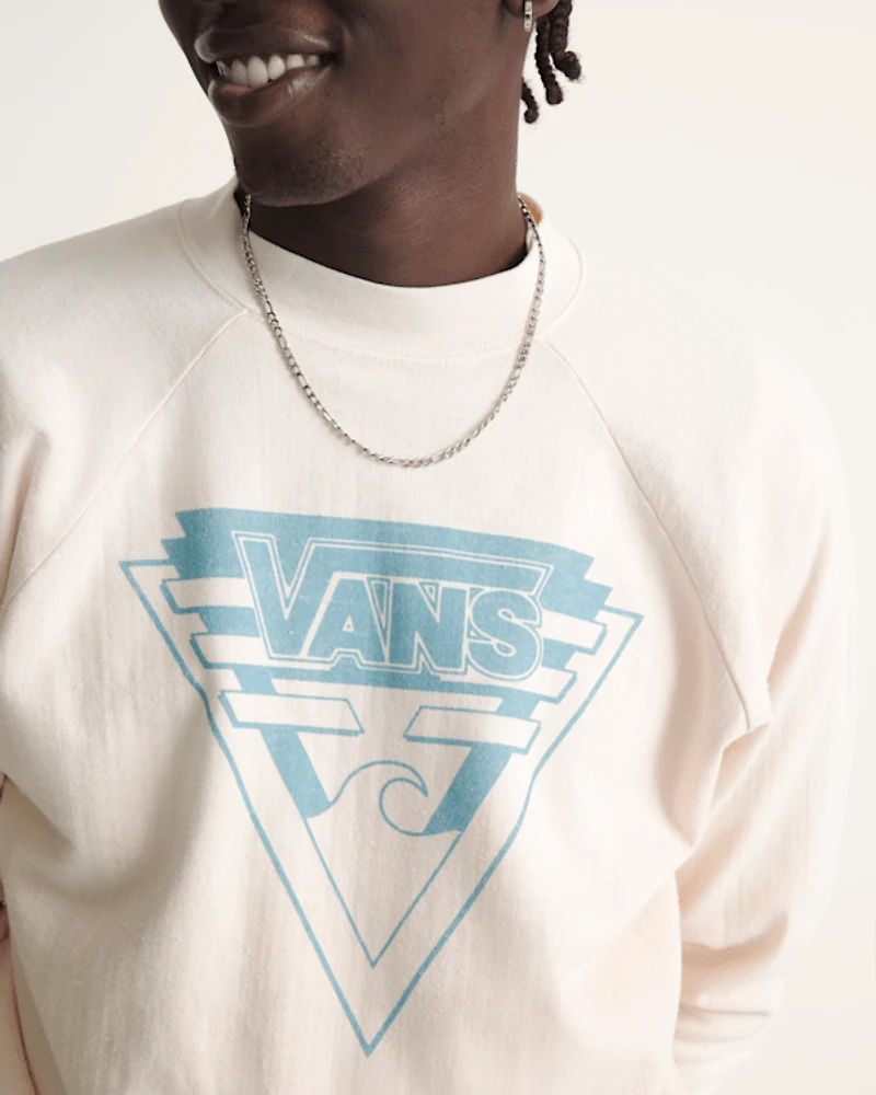 Waffle Shop Wave Blend Crewneck Sweatshirt