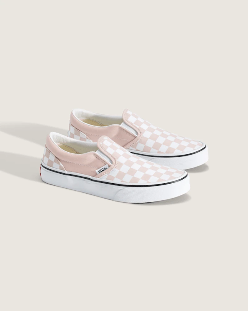 Big Kids Classic Slip-On Checkerboard Shoe