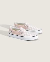 Big Kids Classic Slip-On Checkerboard Shoe