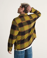 Larkspur Plaid Flannel Shirt