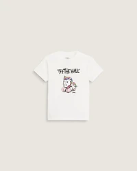 Little Kids Unicorn T-Shirt
