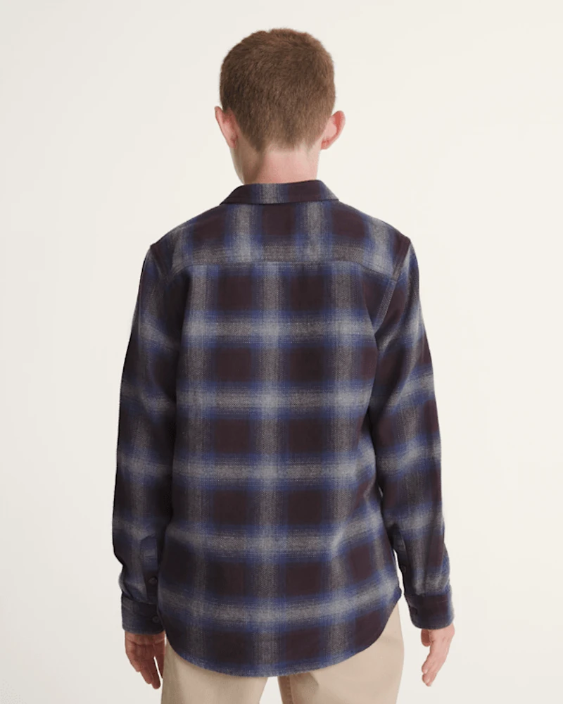 Kids Bixby Plaid Flannel Shirt