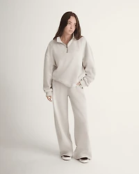 Script Logo Mock Neck Sweatshirt