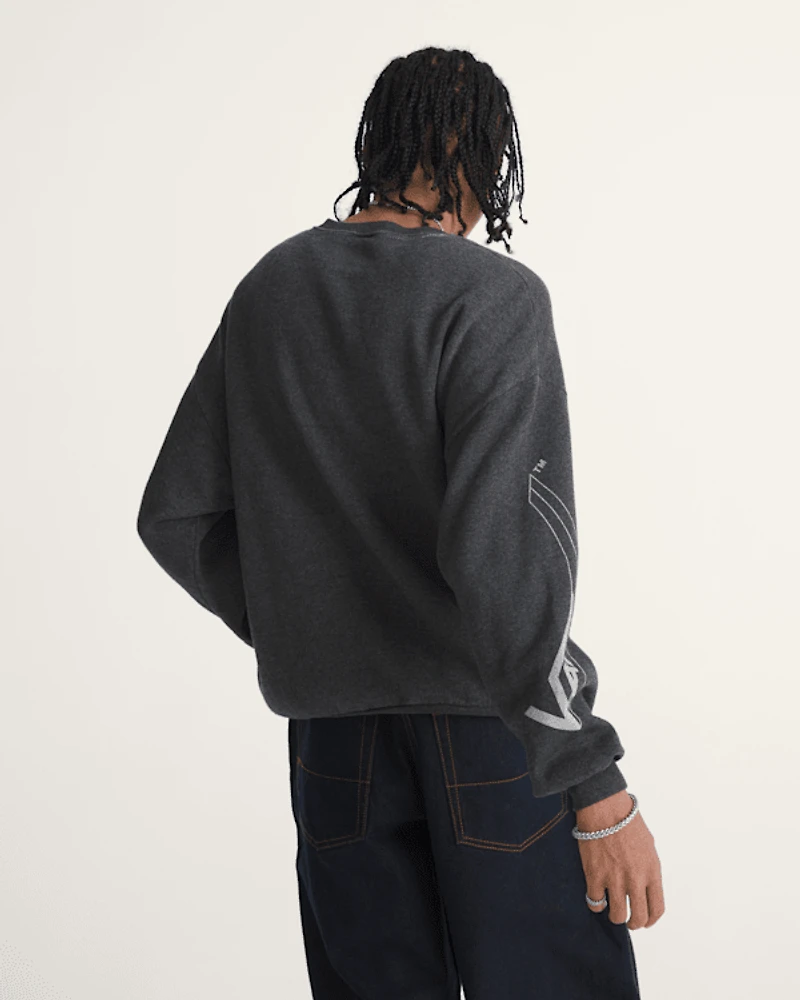 Waffle Shop Skate Crest Crewneck Sweatshirt