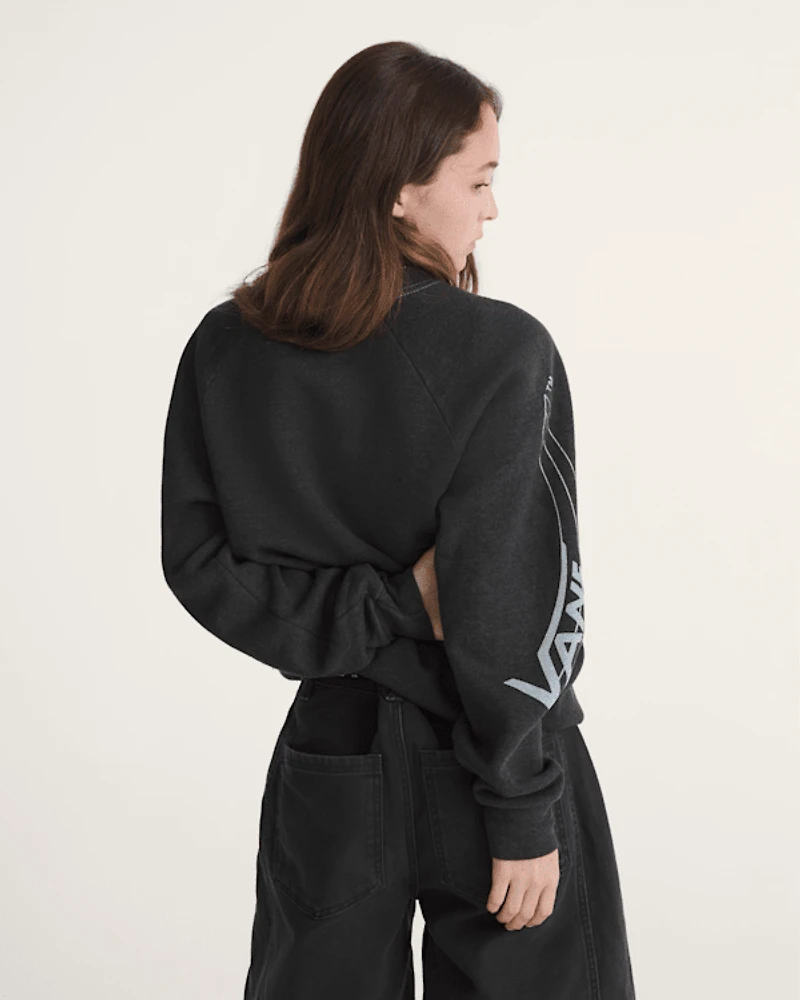 Waffle Shop Skate Crest Crewneck Sweatshirt