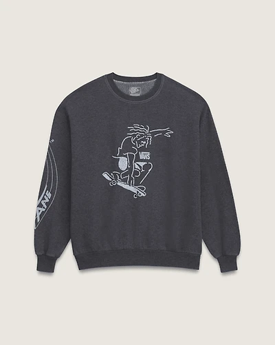 Waffle Shop Skate Crest Crewneck Sweatshirt