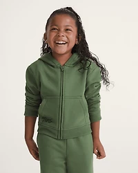 Little Kids Unicorn Zip Hoodie