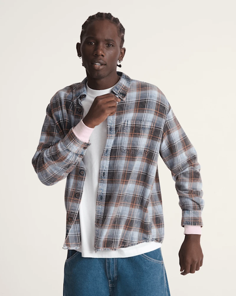 Waffle Shop Reimagined 2Fer Flannel Shirt