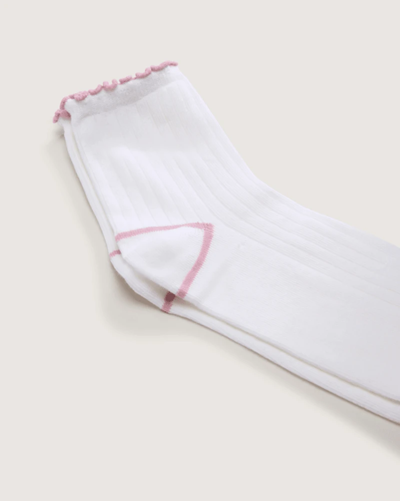 Lettuce Have It Half Crew Socks