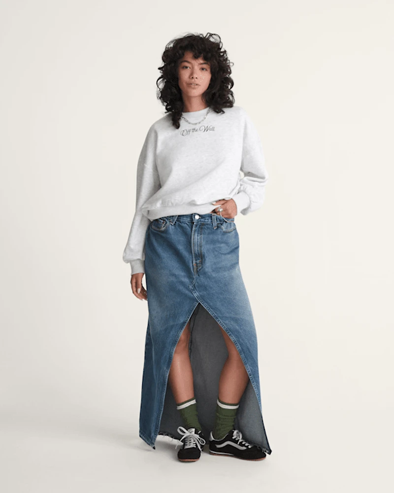 Tartan Up Retro Crew Sweatshirt