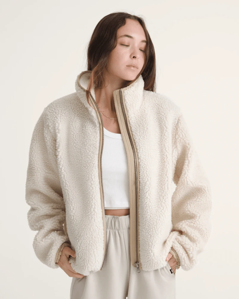 Misty Fog High Pile Jacket