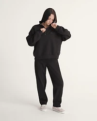 Script Logo Mock Neck Sweatshirt