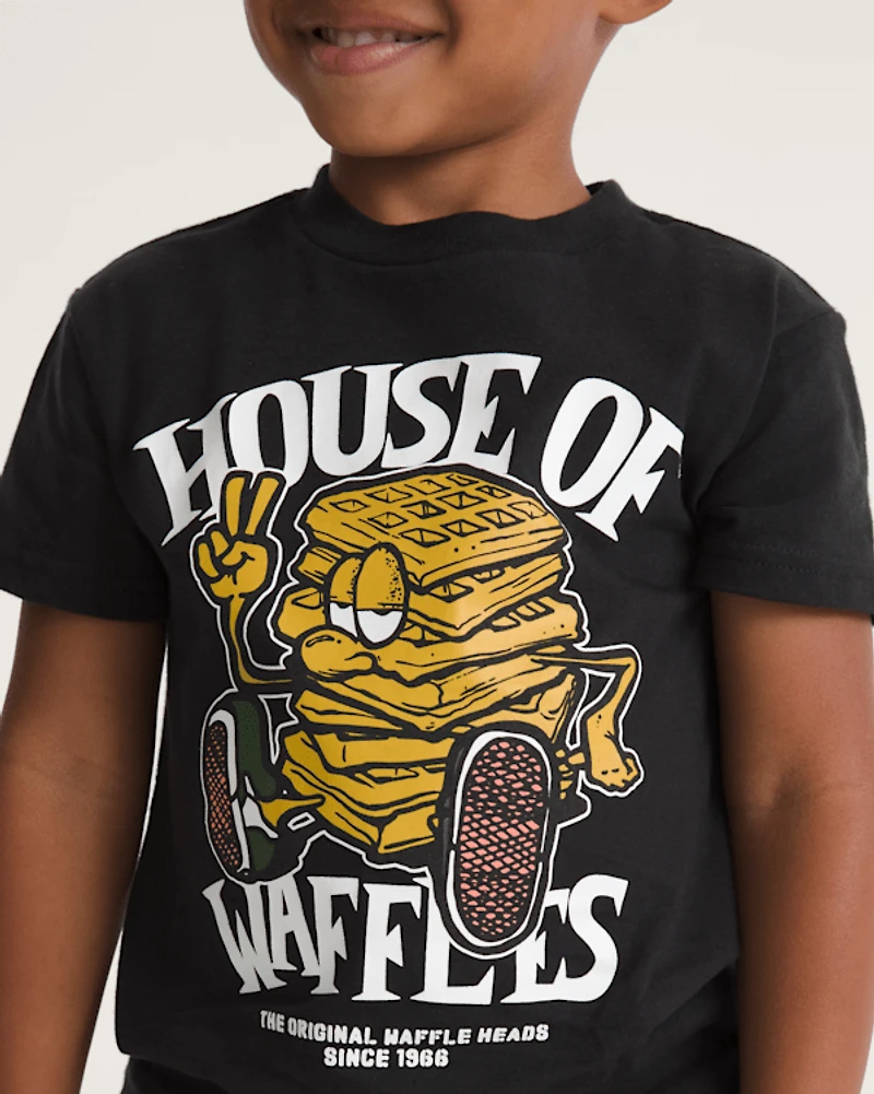 Little Kids House Of Waffles T-Shirt