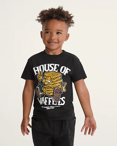 Little Kids House Of Waffles T-Shirt
