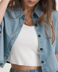 Wren Denim Button Up Shirt