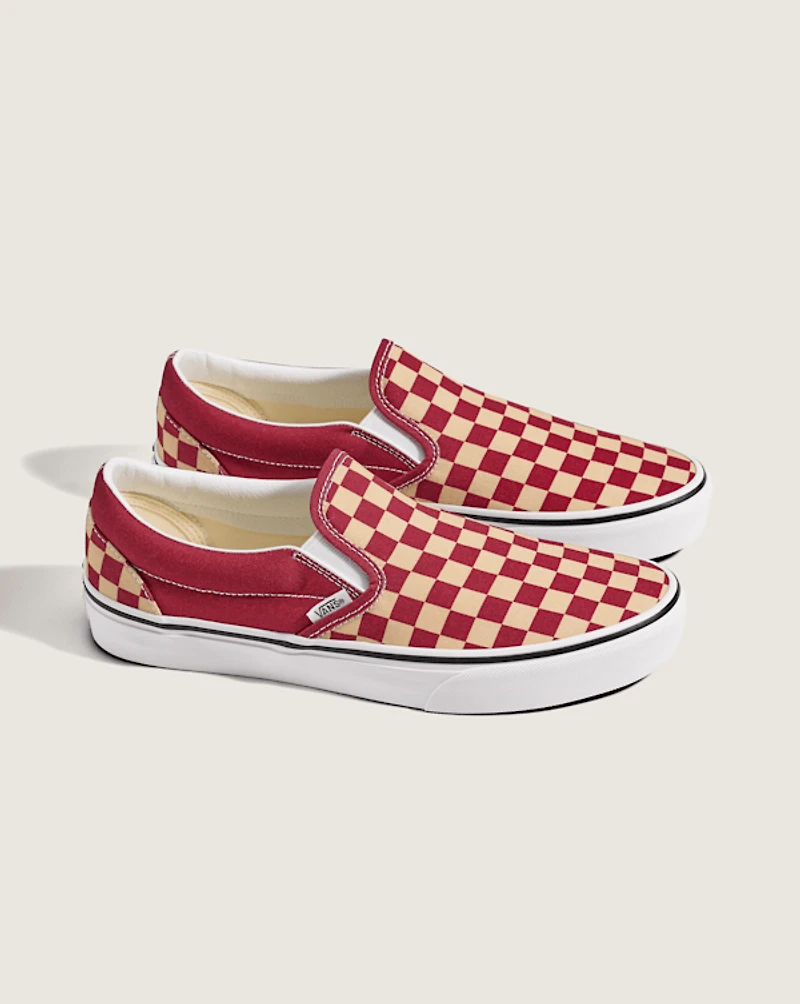 Game Day Classic Slip-On Checkerboard Shoe