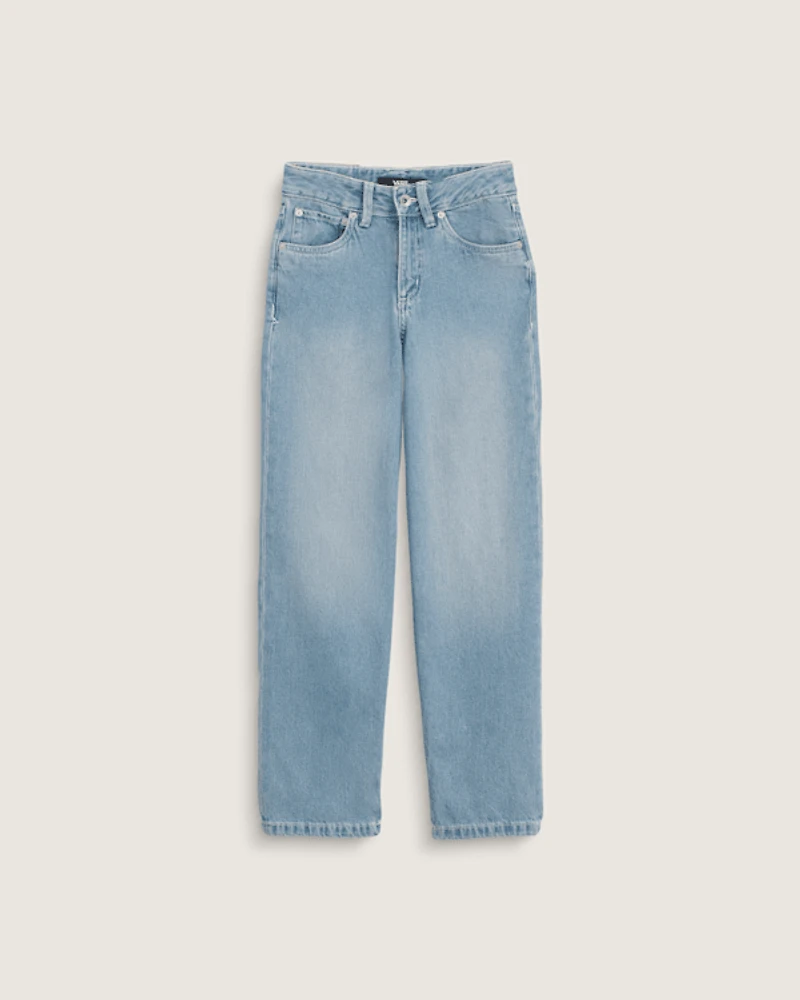 Kids Sirelle Denim Puddle Pants