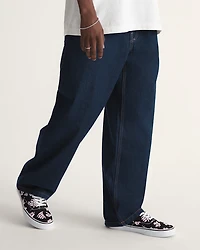Premium Check-5 Loose Denim Pants