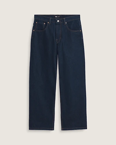 Premium Check-5 Loose Denim Pants