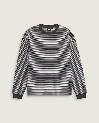 Wesley Stripe Long Sleeve Knit Shirt
