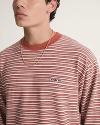 Wesley Stripe Long Sleeve Knit Shirt