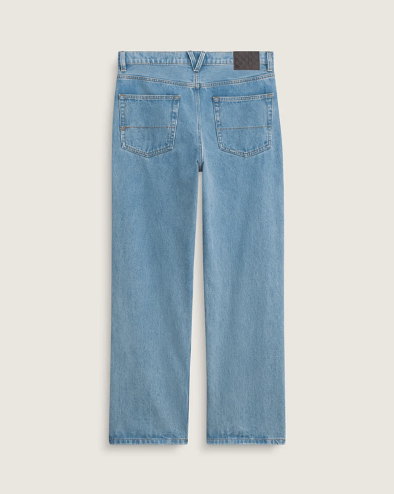 Check-5 Loose Denim Pants